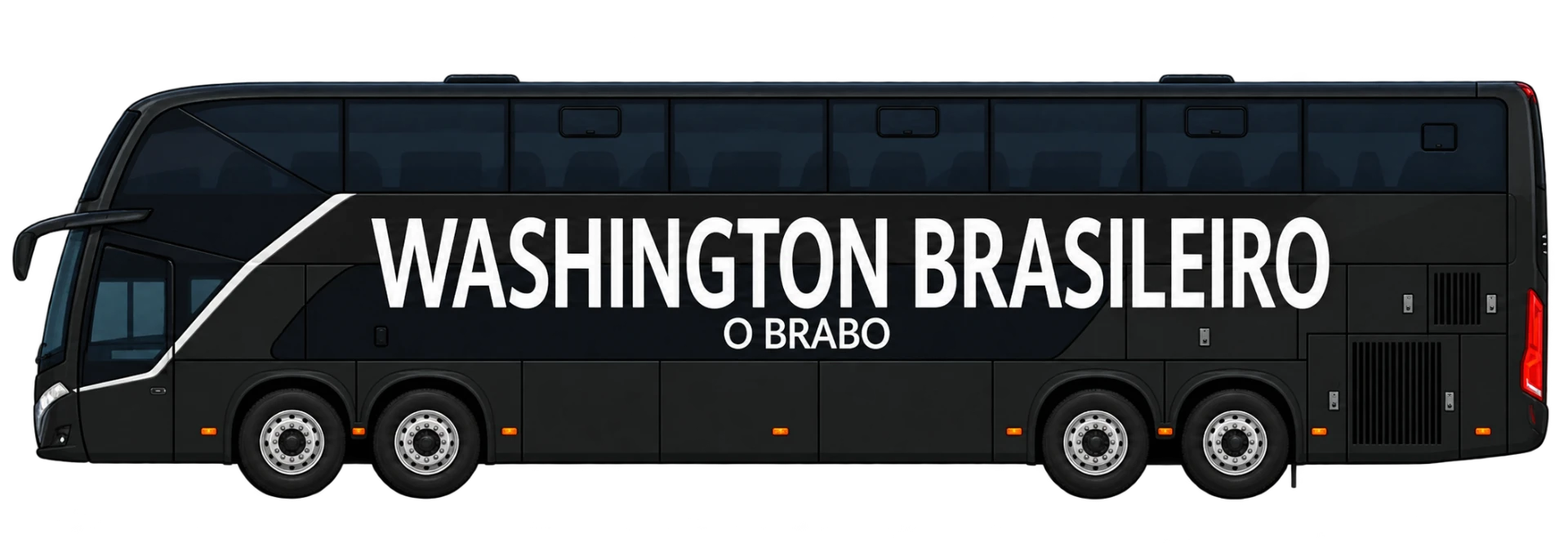 Ônibus da turnê de Washington Brasileiro